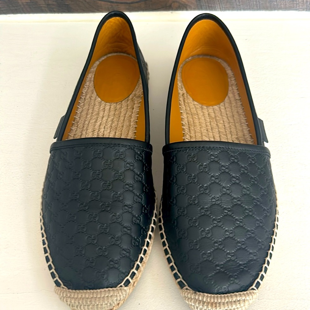 Gucci
GG Leather Espadrille